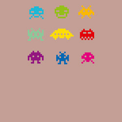 Свитшот хлопковый мужской Retro game, цвет: пыльно-розовый — фото 2