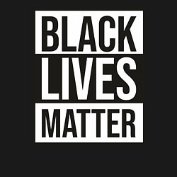 Свитшот хлопковый мужской BLACK LIVES MATTER, цвет: черный — фото 2