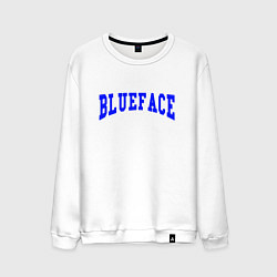 Свитшот хлопковый мужской BLUEFACE, цвет: белый