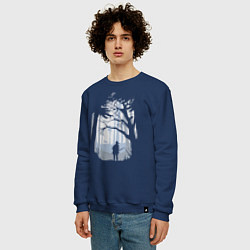 Свитшот хлопковый мужской The Last Of Us PART 2, цвет: тёмно-синий — фото 2