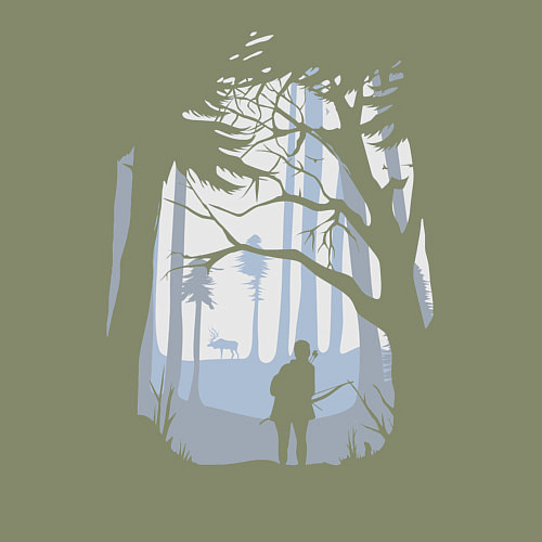 Мужской свитшот The Last Of Us PART 2 / Авокадо – фото 3