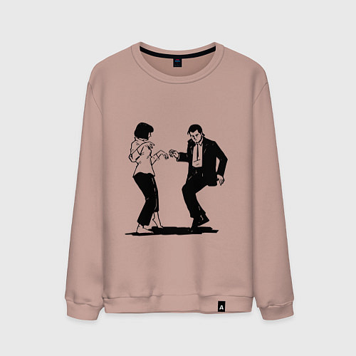 Мужской свитшот Грязные танцы Z / Пыльно-розовый – фото 1