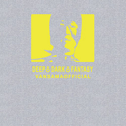 Свитшот хлопковый мужской VANSAMA OFFICIAL Yellow, цвет: меланж — фото 2
