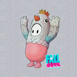 Свитшот хлопковый мужской Fall Guys Ultimate Knockout голубь, цвет: меланж — фото 2