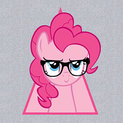 Свитшот хлопковый мужской Pinky Pie hipster, цвет: меланж — фото 2