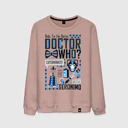 Мужской свитшот Hello, i'm the Doctor