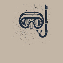 Свитшот хлопковый мужской Aquaholic, цвет: миндальный — фото 2