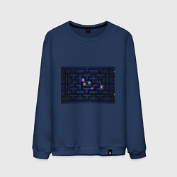Свитшот хлопковый мужской Pacman, цвет: тёмно-синий
