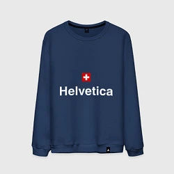 Мужской свитшот Helvetica Type