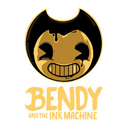 Свитшот хлопковый мужской Bendy And The Ink Machine, цвет: белый — фото 2