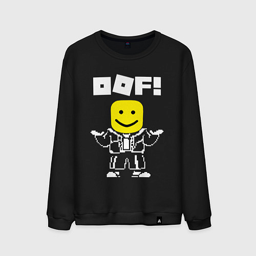 Мужской свитшот ROBLOX / Черный – фото 1