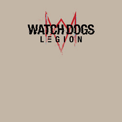 Свитшот хлопковый мужской WATCH DOGS: LEGION, цвет: миндальный — фото 2