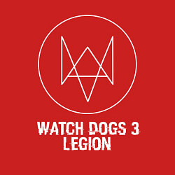 Свитшот хлопковый мужской WATCH DOGS: LEGION, цвет: красный — фото 2