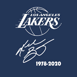 Свитшот хлопковый мужской КОБИ БРАЙАНТ АВТОГРАФ, цвет: тёмно-синий — фото 2