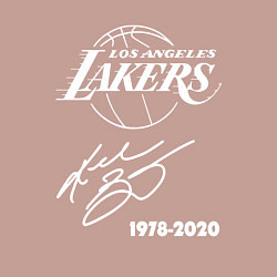 Свитшот хлопковый мужской КОБИ БРАЙАНТ АВТОГРАФ, цвет: пыльно-розовый — фото 2