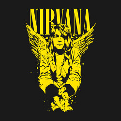 Свитшот хлопковый мужской NIRVANA, цвет: черный — фото 2