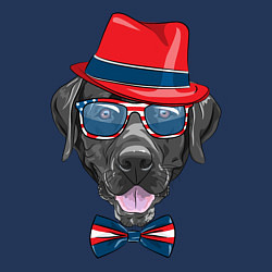 Свитшот хлопковый мужской Мажор, цвет: тёмно-синий — фото 2