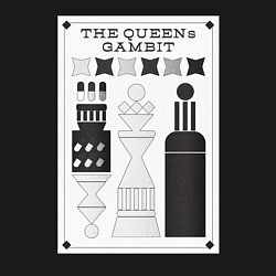 Свитшот хлопковый мужской The queens gambit, цвет: черный — фото 2
