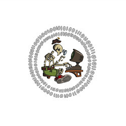 Свитшот хлопковый мужской Dev or die, цвет: белый — фото 2