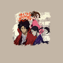 Свитшот хлопковый мужской Samurai Champloo Самурай Чамплу Z, цвет: миндальный — фото 2