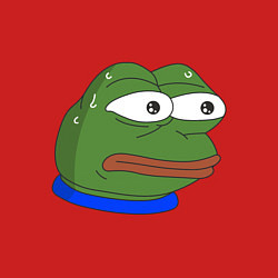 Свитшот хлопковый мужской Pepe MonkaS, цвет: красный — фото 2