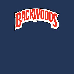 Свитшот хлопковый мужской BACKWOODS, цвет: тёмно-синий — фото 2
