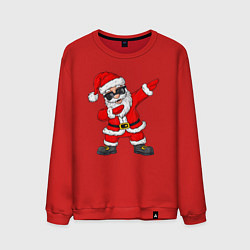 Свитшот хлопковый мужской Dabing Santa, цвет: красный