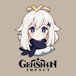 Свитшот хлопковый мужской GENSHIN IMPACT, цвет: миндальный — фото 2