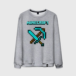 Мужской свитшот Minecraft