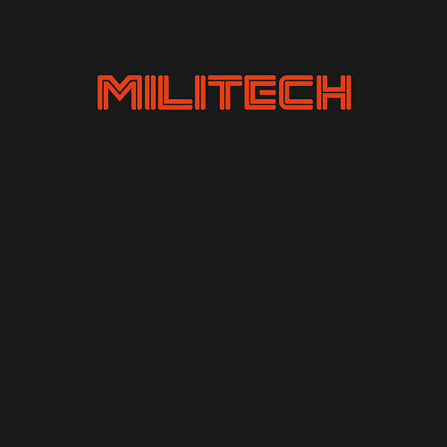 Мужской свитшот Militech / Черный – фото 3