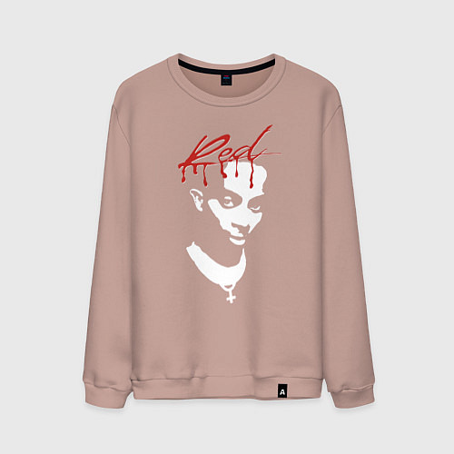 Мужской свитшот Playboi Carti Whole Lotta Red / Пыльно-розовый – фото 1