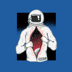 Свитшот хлопковый мужской Universe Inside, цвет: синий — фото 2