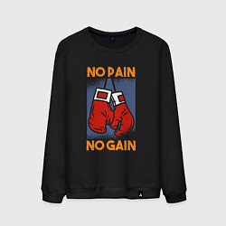 Мужской свитшот No Pain No Gain