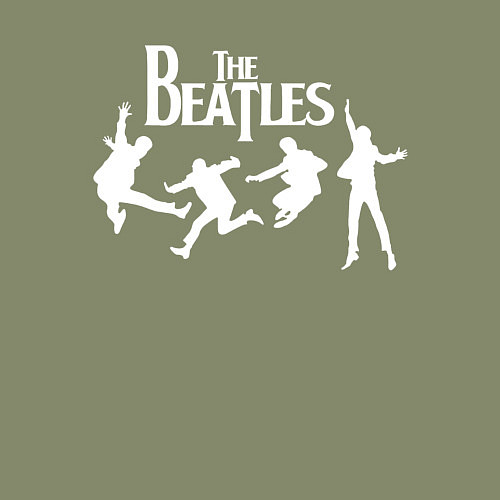 Мужской свитшот The Beatles / Авокадо – фото 3