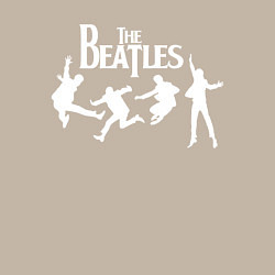 Свитшот хлопковый мужской The Beatles, цвет: миндальный — фото 2