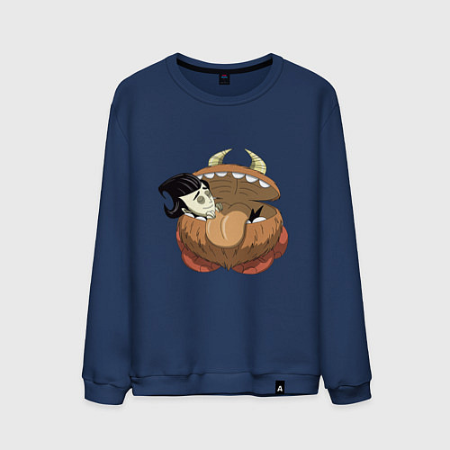 Мужской свитшот Dont Starve / Тёмно-синий – фото 1