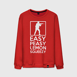Мужской свитшот Изи пизи лемон сквизи CS GO