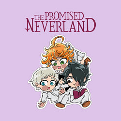 Свитшот хлопковый мужской The Promised Neverland Z, цвет: лаванда — фото 2