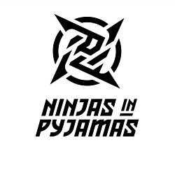 Свитшот хлопковый мужской NiP Ninja in Pijamas 202122, цвет: белый — фото 2