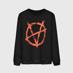 Свитшот хлопковый мужской VETEMENTS 20, цвет: черный