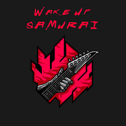 Свитшот хлопковый мужской Wake up SAMURAI, цвет: черный — фото 2