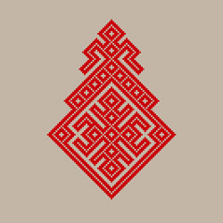 Свитшот хлопковый мужской Славянский Оберег Макошь, цвет: миндальный — фото 2