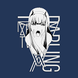 Свитшот хлопковый мужской Zero Two, цвет: тёмно-синий — фото 2