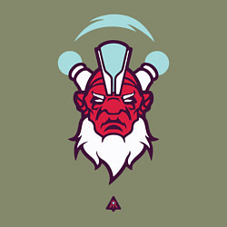 Свитшот хлопковый мужской Дизраптор Dota 2, цвет: авокадо — фото 2