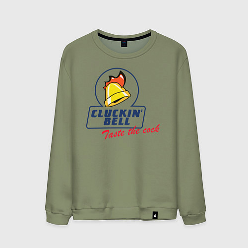Мужской свитшот CLUCKIN BELL GTA / Авокадо – фото 1