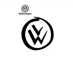 Свитшот хлопковый мужской Volkswagen, цвет: белый — фото 2