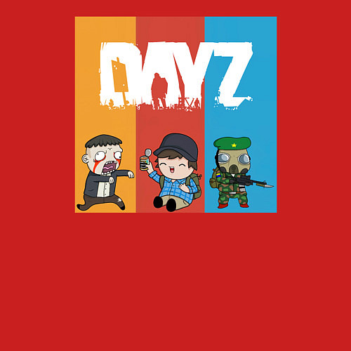 Мужской свитшот DayZ ДэйЗи / Красный – фото 3