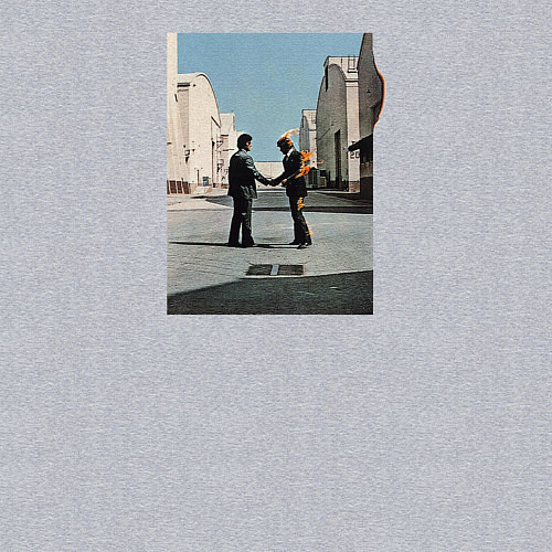 Мужской свитшот Pink Floyd / Меланж – фото 3