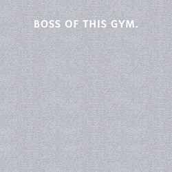 Свитшот хлопковый мужской BOSS OF THIS GYM, цвет: меланж — фото 2