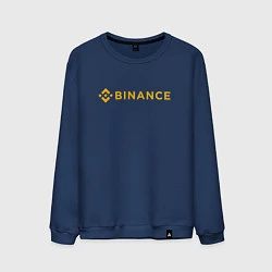 Мужской свитшот BINANCE БИНАНС БИРЖА СПИНА